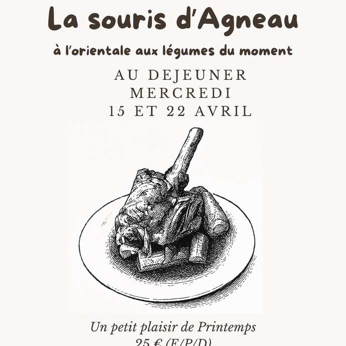 Plaisir de Printemps... le retour de la Souris d'Agneau