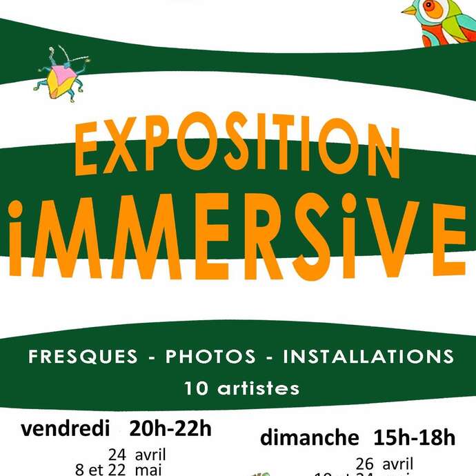 Exposition artistique immersive