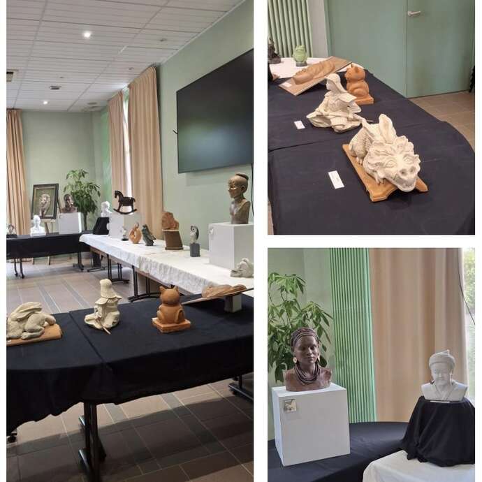 Exposition de sculptures