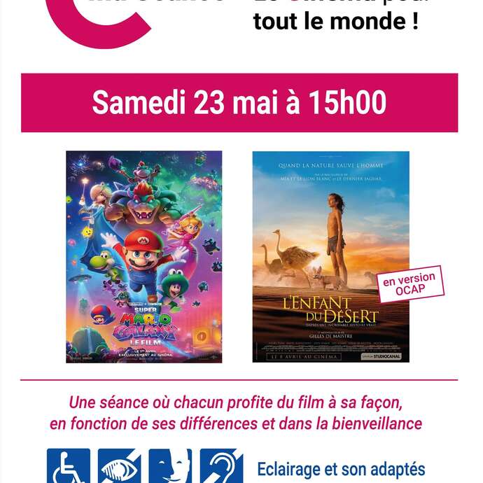 C ma séance : « Super Mario, le film » et « L'enfant du désert »