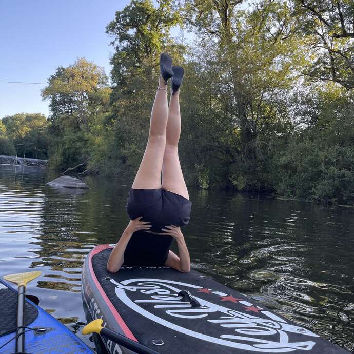 Initiation yoga-paddle
