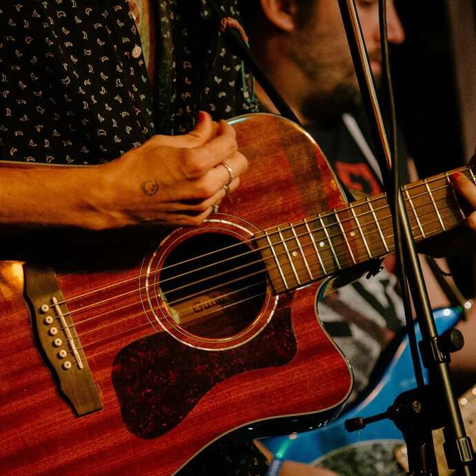 Les Élèves de l'École de musique sur scène