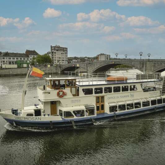 Croisière d'une journée à Namur à bord du Val Mosan