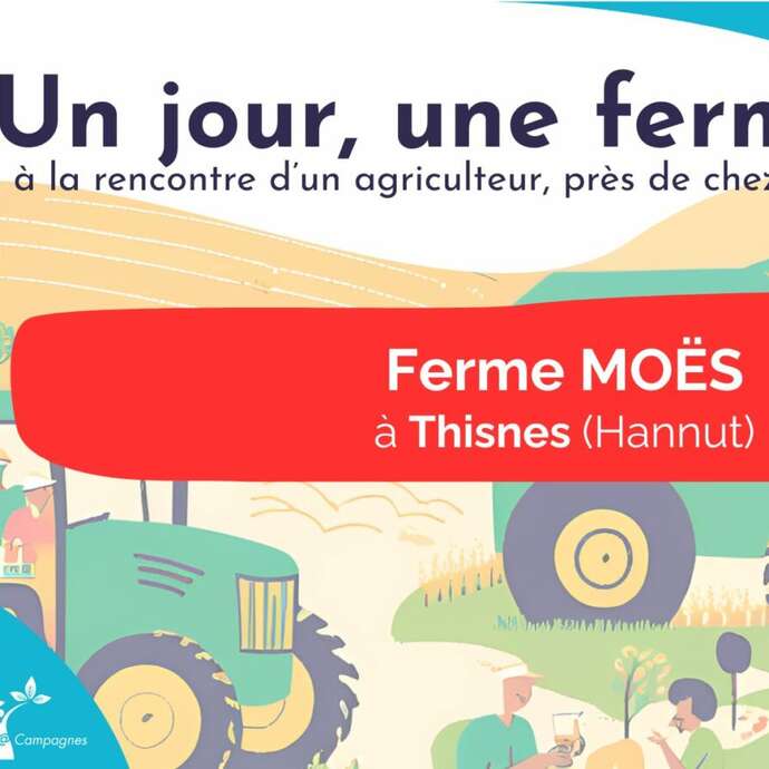 Un jour, une ferme – Ferme Moës à Thisnes