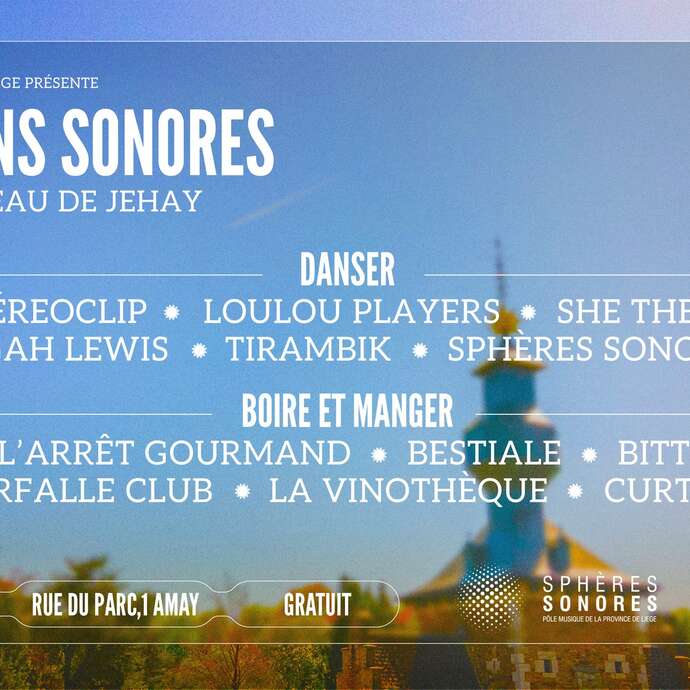 Jardins Sonores au château de Jehay