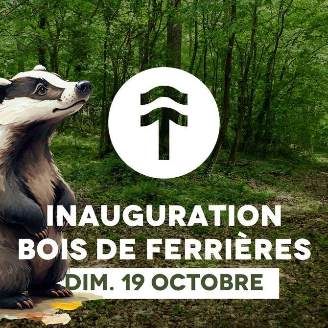 Inauguration du Bois de Ferrières : balade guidée & jeu du Petit Explorateur