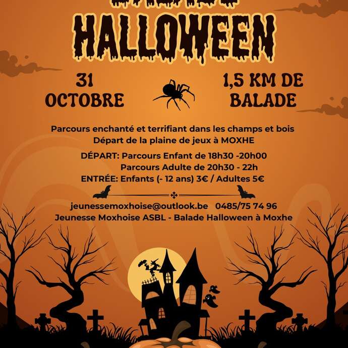 Balade Halloween à Moxhe