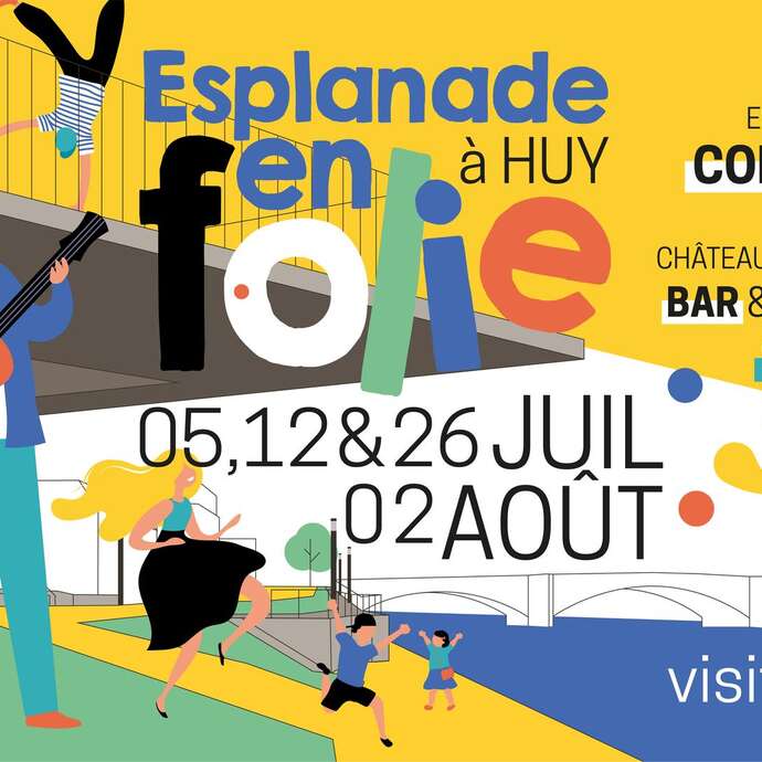Esplanade en folie Esplanade en folie