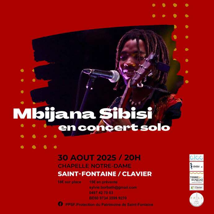 Mbijana Sibisi en concert solo