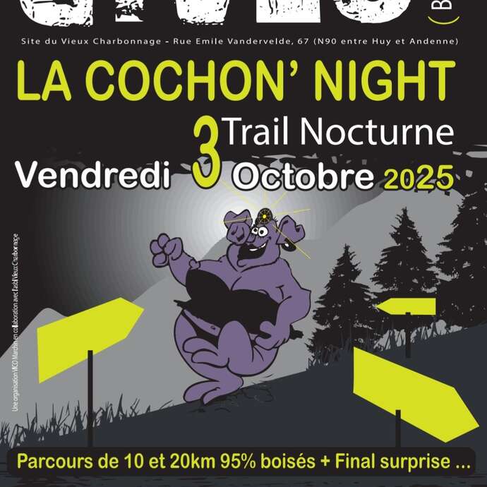 Cochon'Night - Trail nocturne