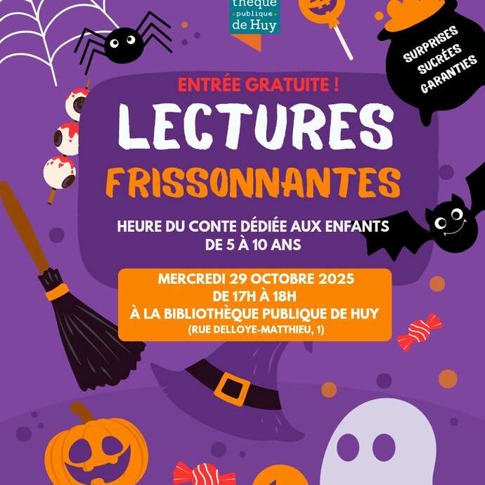 Lectures frissonnantes à la Bibli