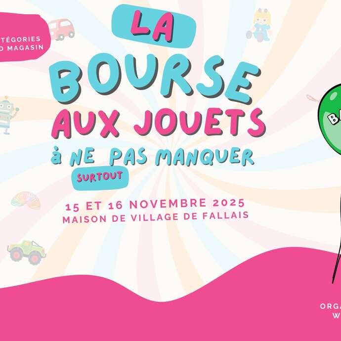 Bourse aux jouets à Fallais
