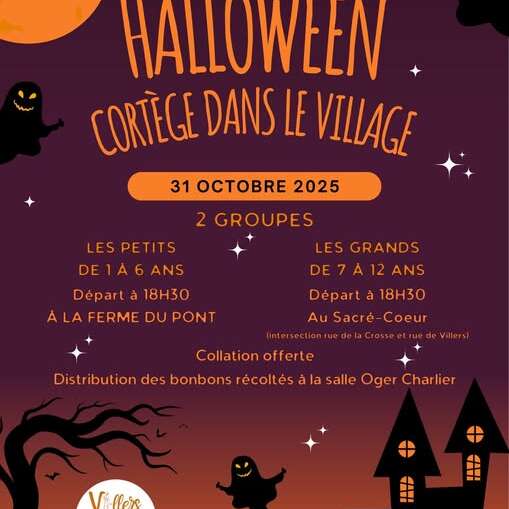 Cortège Halloween - Villers-le-Peuplier Cortège Halloween - Villers-le-Peuplier