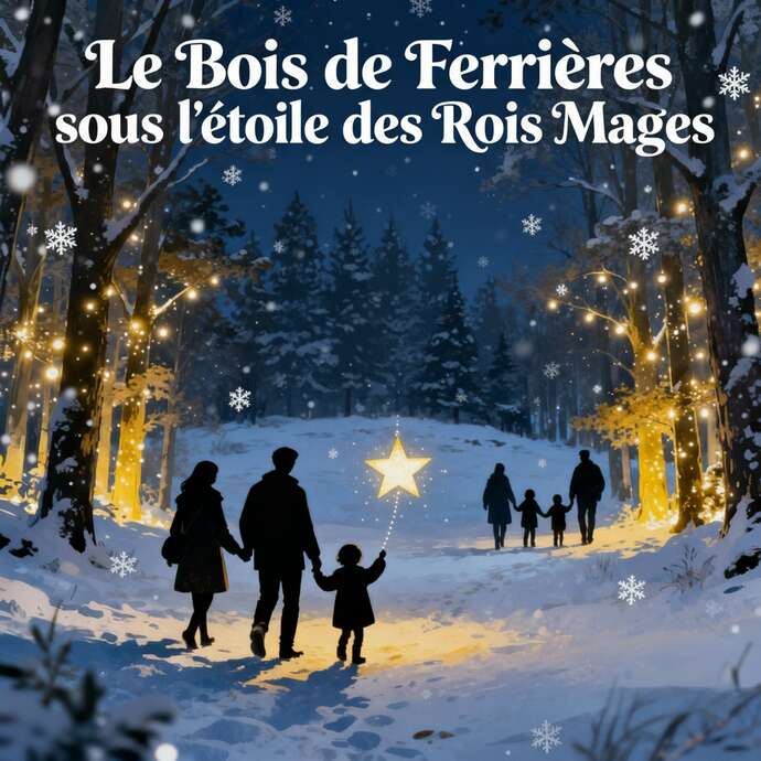 Le Bois de Ferrières sous l'étoile des Rois Mages