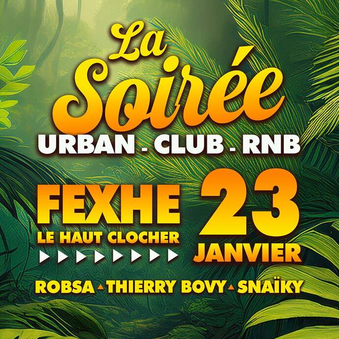 La soirée Urban - Club - RnB