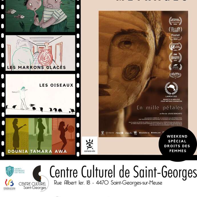 Projections de 5 courts métrage - spécial weekend droit des femmes