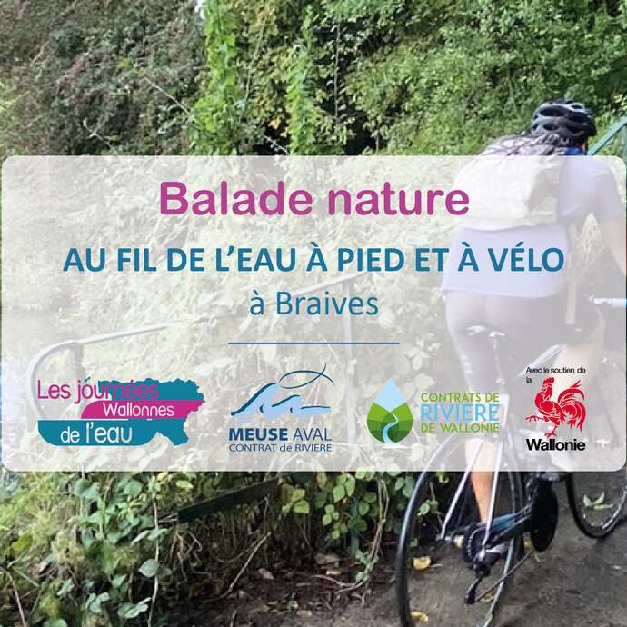 Au fil de l'eau à pied et à vélo
