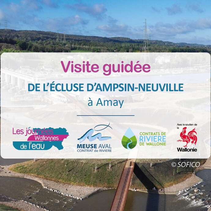 Visite de l'écluse d'Ampsin-Neuville