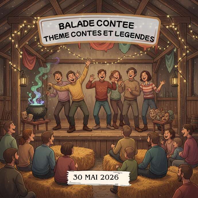 Balade contée & improvisée – Warnant-Dreye