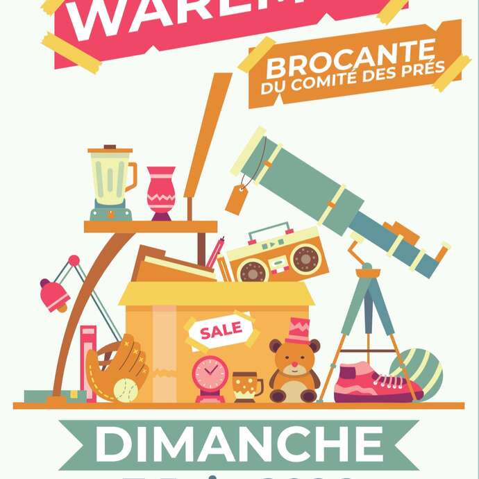 Brocante du comité des Prés