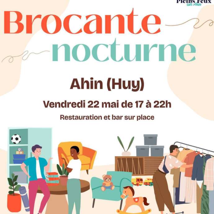 Brocante nocturne d'Ahin