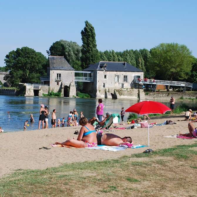Baignade de Villevêque