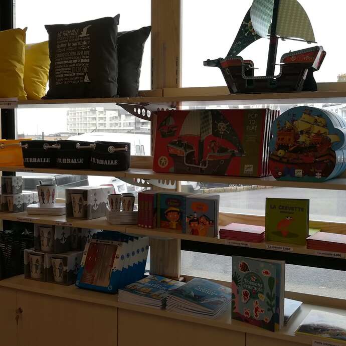Boutique du Bureau d'information touristique de La Turballe