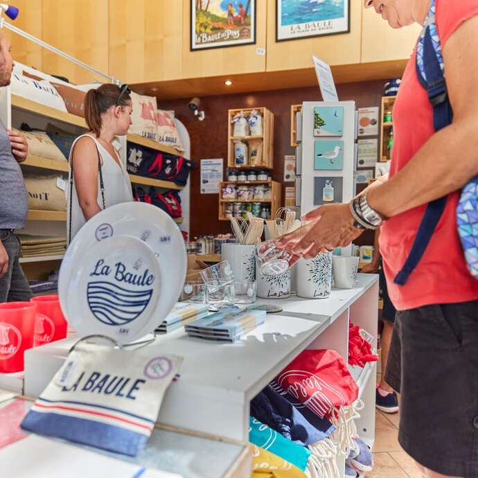 Boutique du Bureau d'information touristique  de La Baule