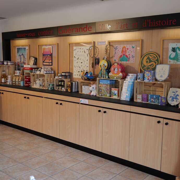 Boutique du Bureau d'accueil de Guérande