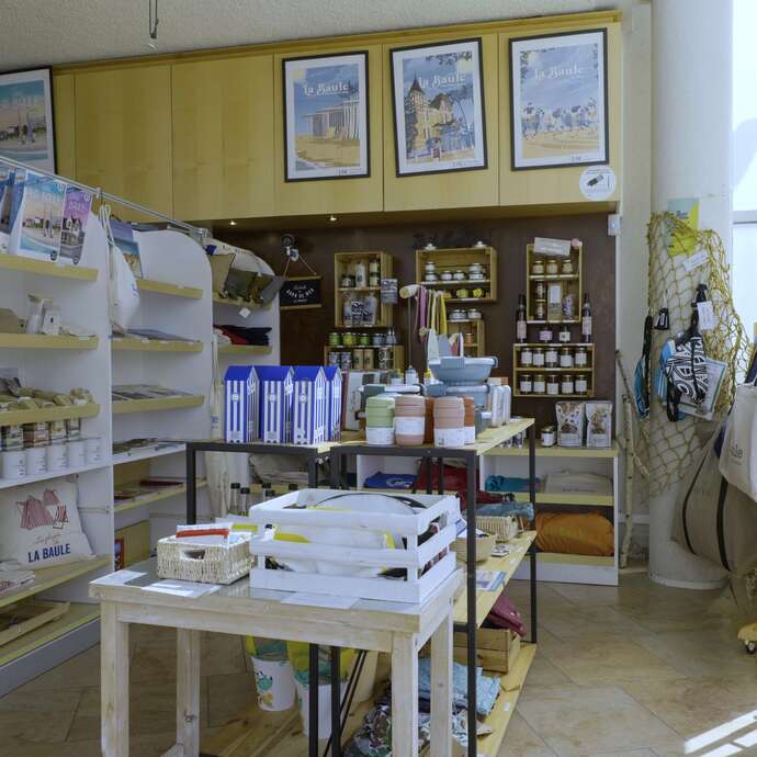 Boutique du Bureau d'information touristique  de La Baule