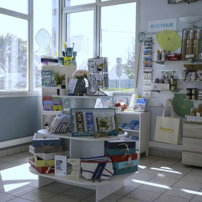 Boutique du Bureau d'information touristique de Pénestin