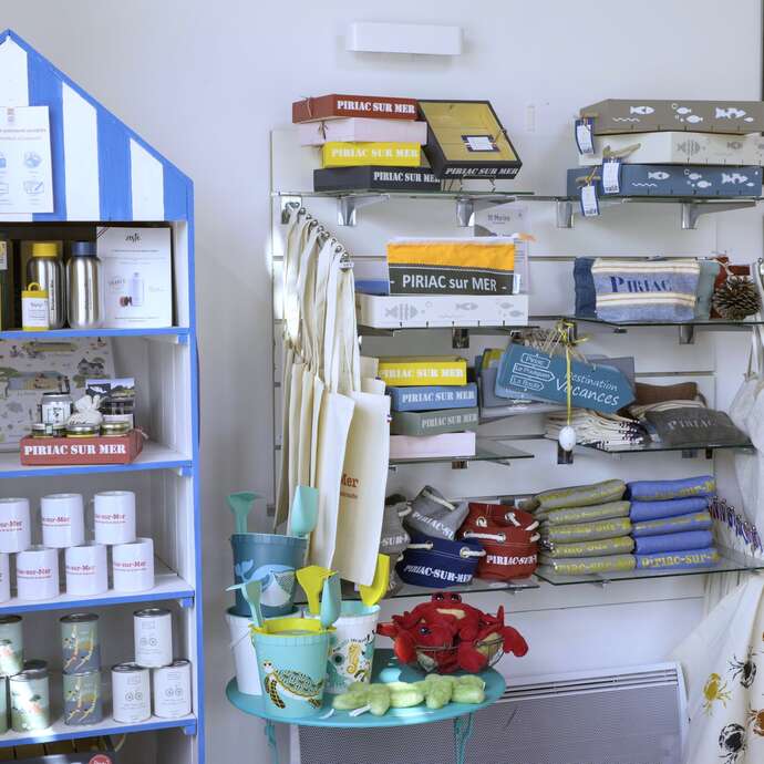 Boutique du Bureau d'information touristique de Piriac-sur-Mer