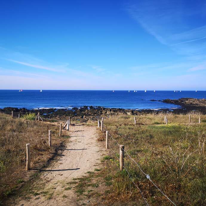 Le GR 34 à Batz-sur-Mer