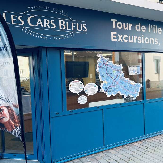 Les Cars Bleus - Locatourisle