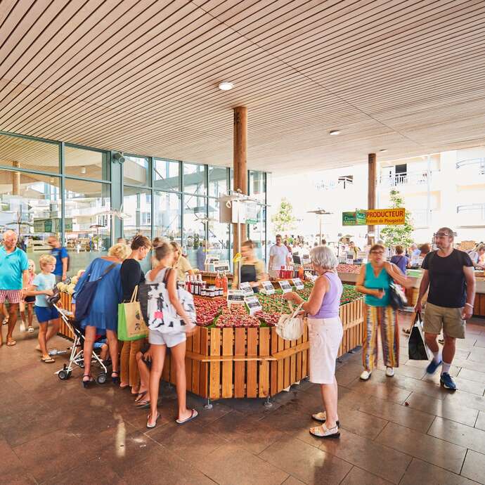 Marché Quartier Lajarrige La Baule