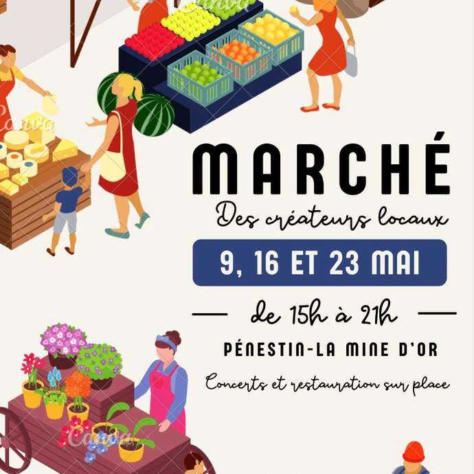 Marché des créateurs locaux