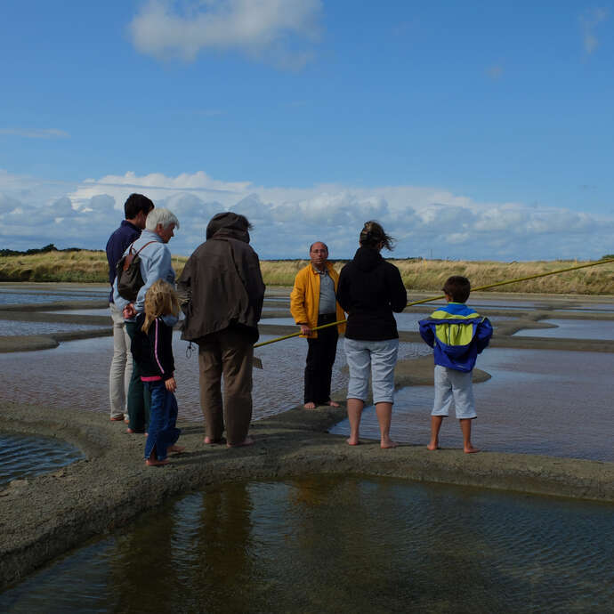 Sortie découverte des Marais Salants avec Nicolas Arnould