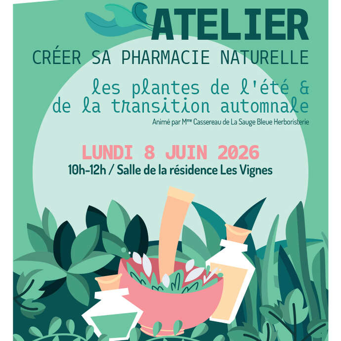 Atelier : Créer sa pharmacie naturelle - les plantes de l'été et de la transition automnale