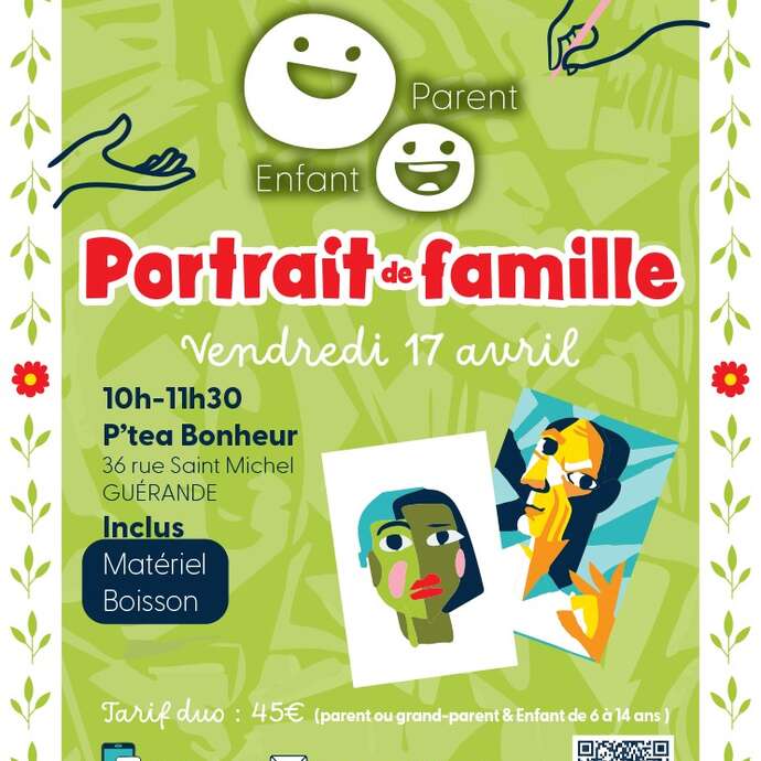 Atelier parent/enfant - Portrait de famille