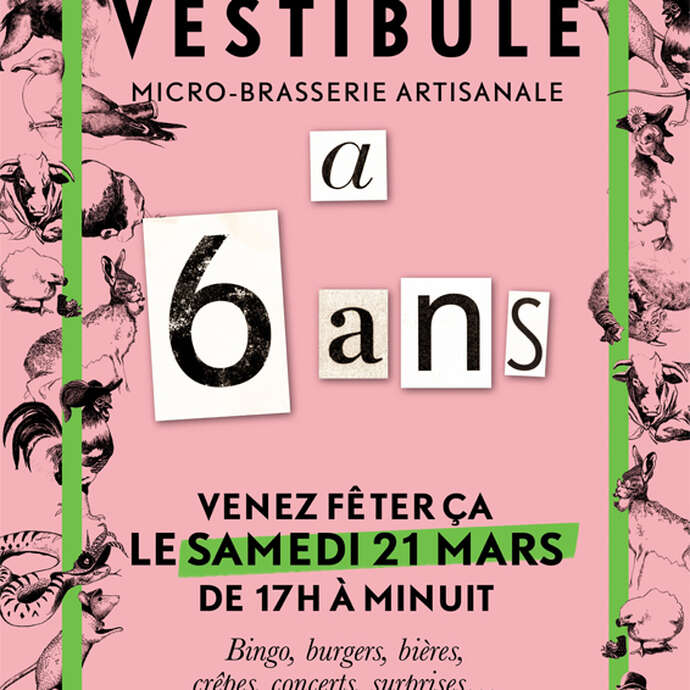 Soirée Anniversaire : la Brasserie Vestibule fête ses 6 ans !