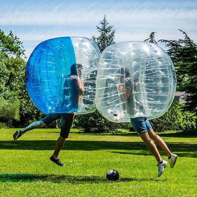 Animation Bubble Foot sur la plage