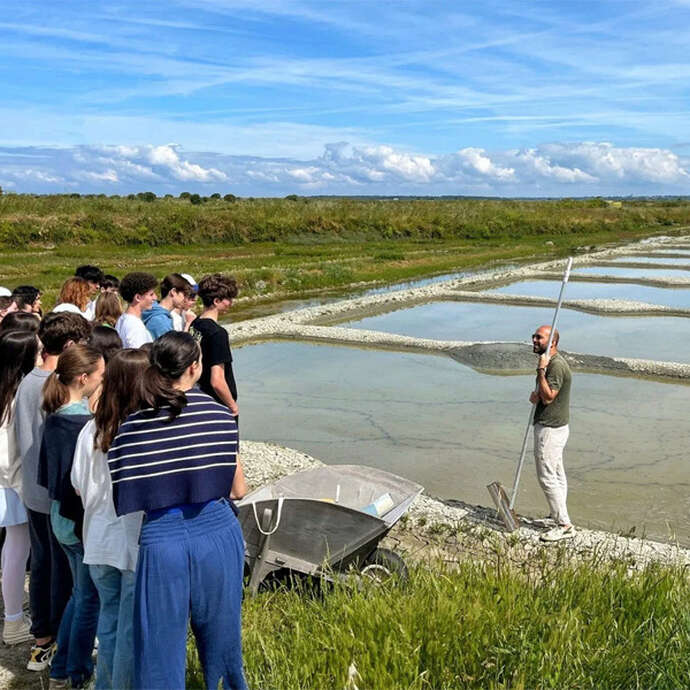 Visite de saline avec les Garçons des Marais