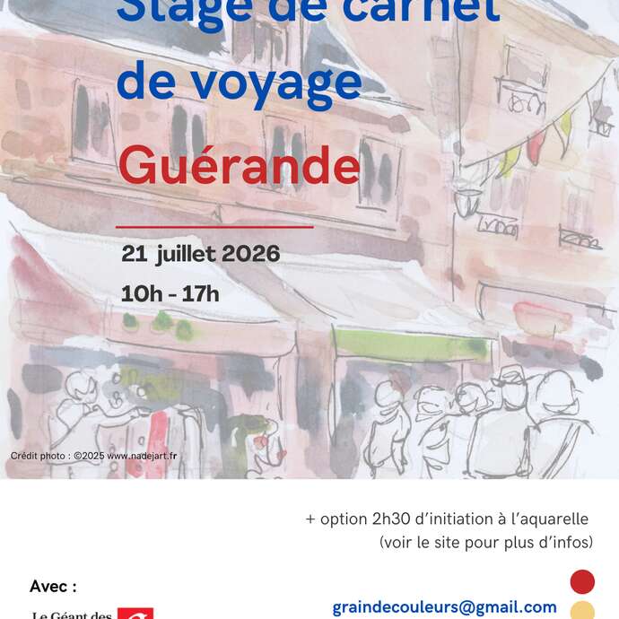 Carnet de voyage - Guérande