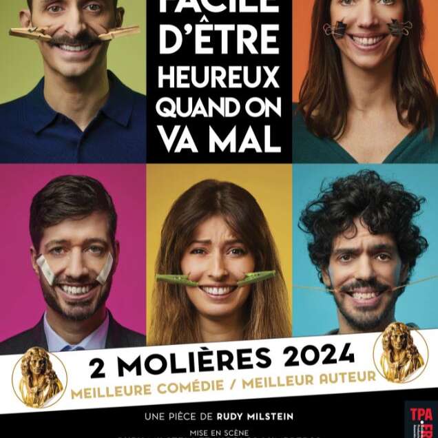 C'est pas facile d'être heureux quand on va mal