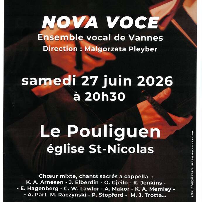 Concert ensemble vocal Nova Voce