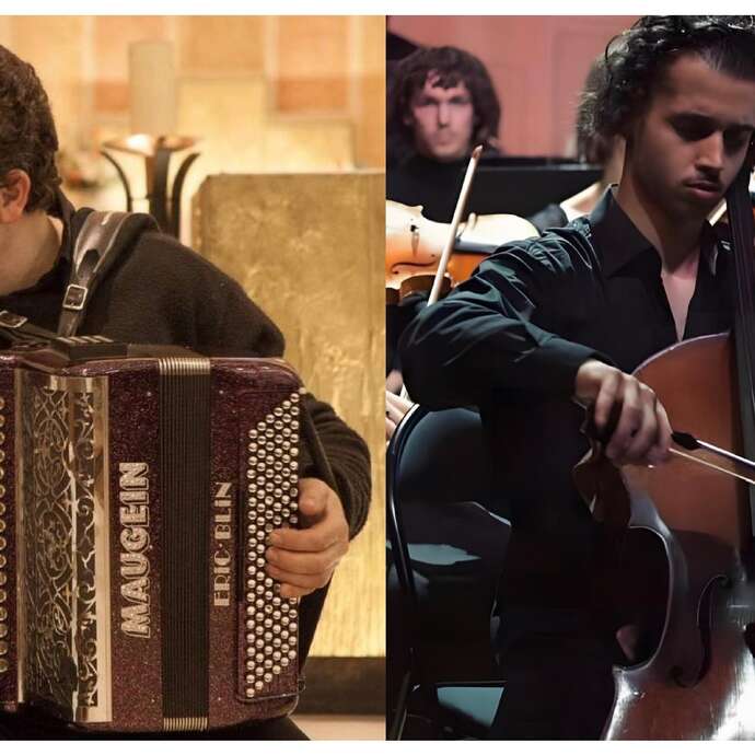 Concert violoncelle et accordéon : "Voyage au cœur de la grande Europe"