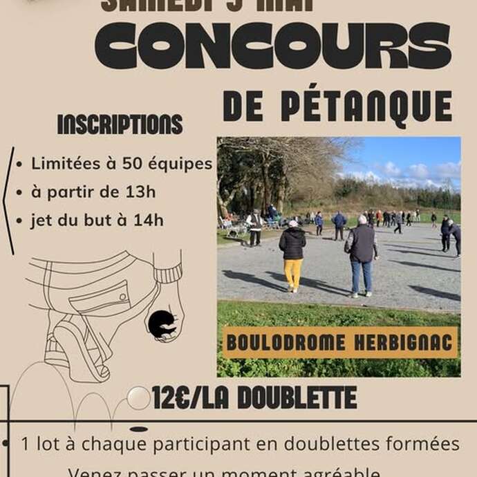Concours de pétanque