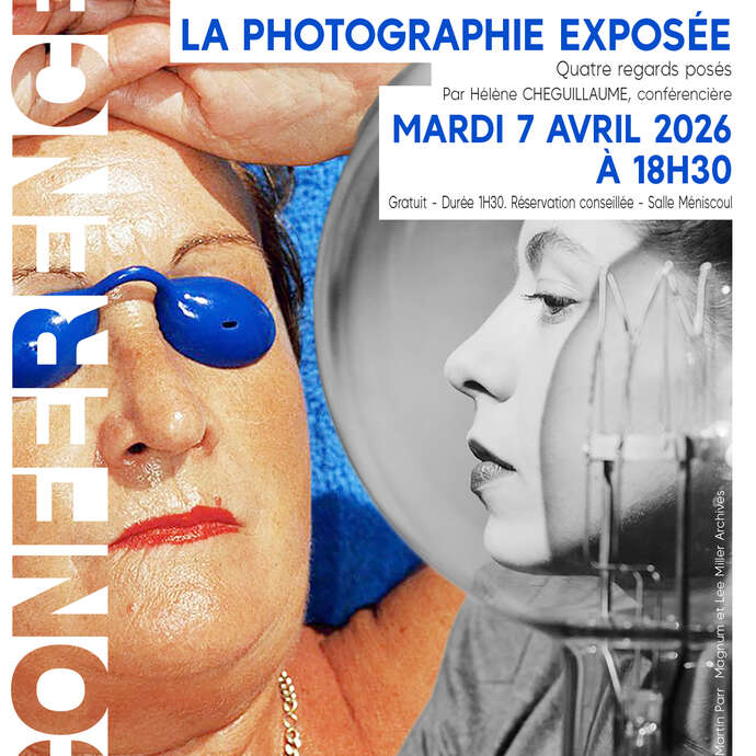 Conférence La photographie exposée