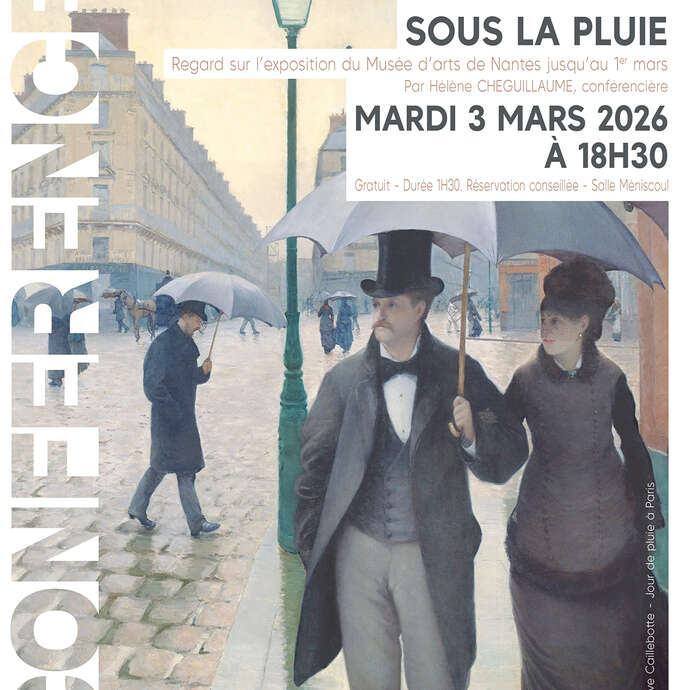 Conférence Histoire de l'Art Sous la pluie