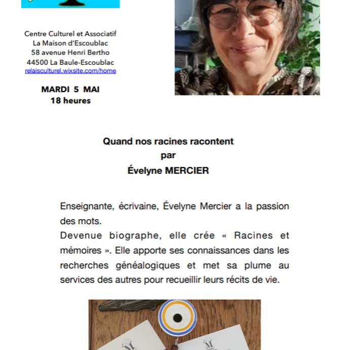 Conférence - Quand nos racines racontent